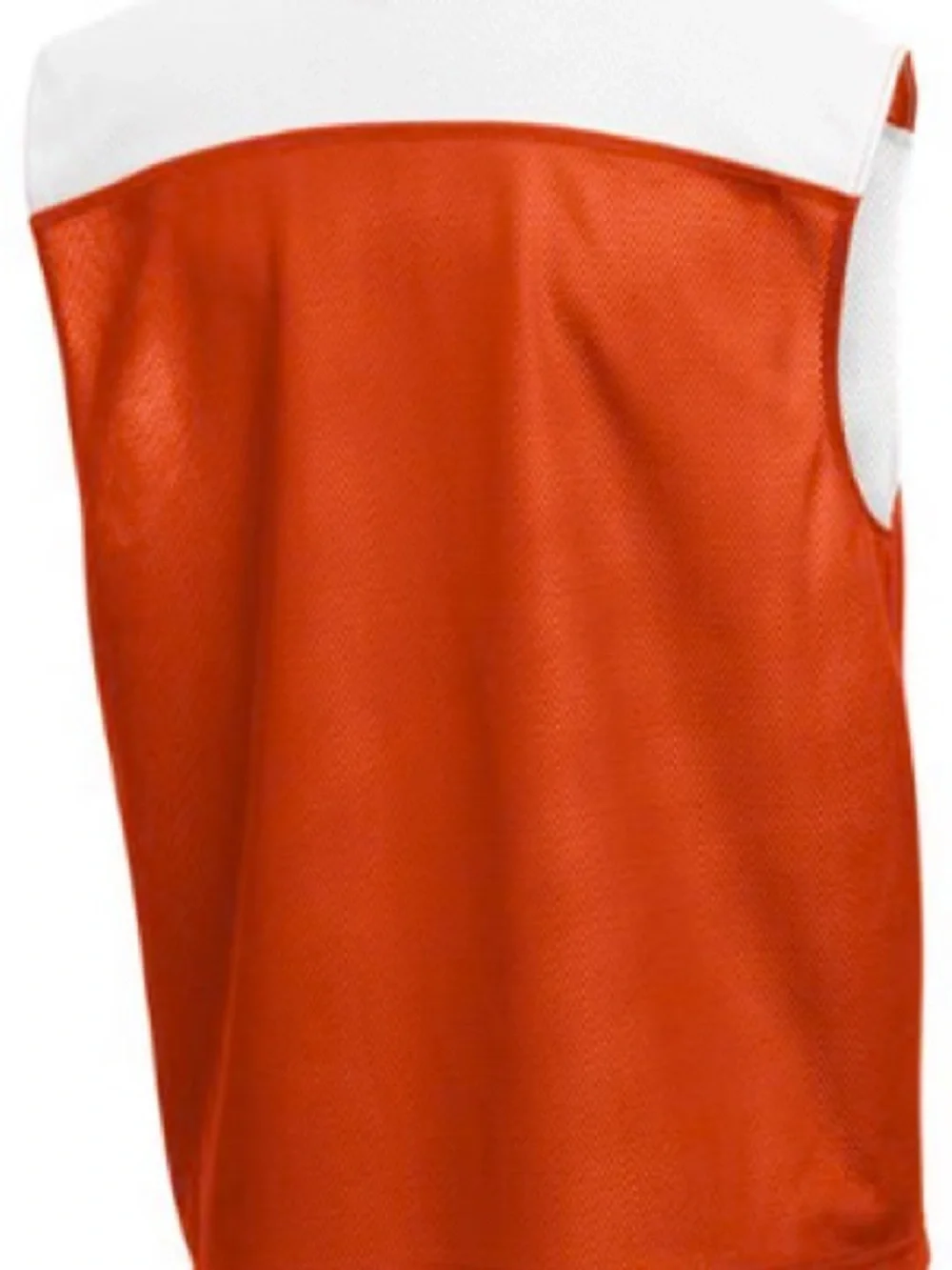 NWT Nike Reversible Orange/ White Athletic Mesh Jersey